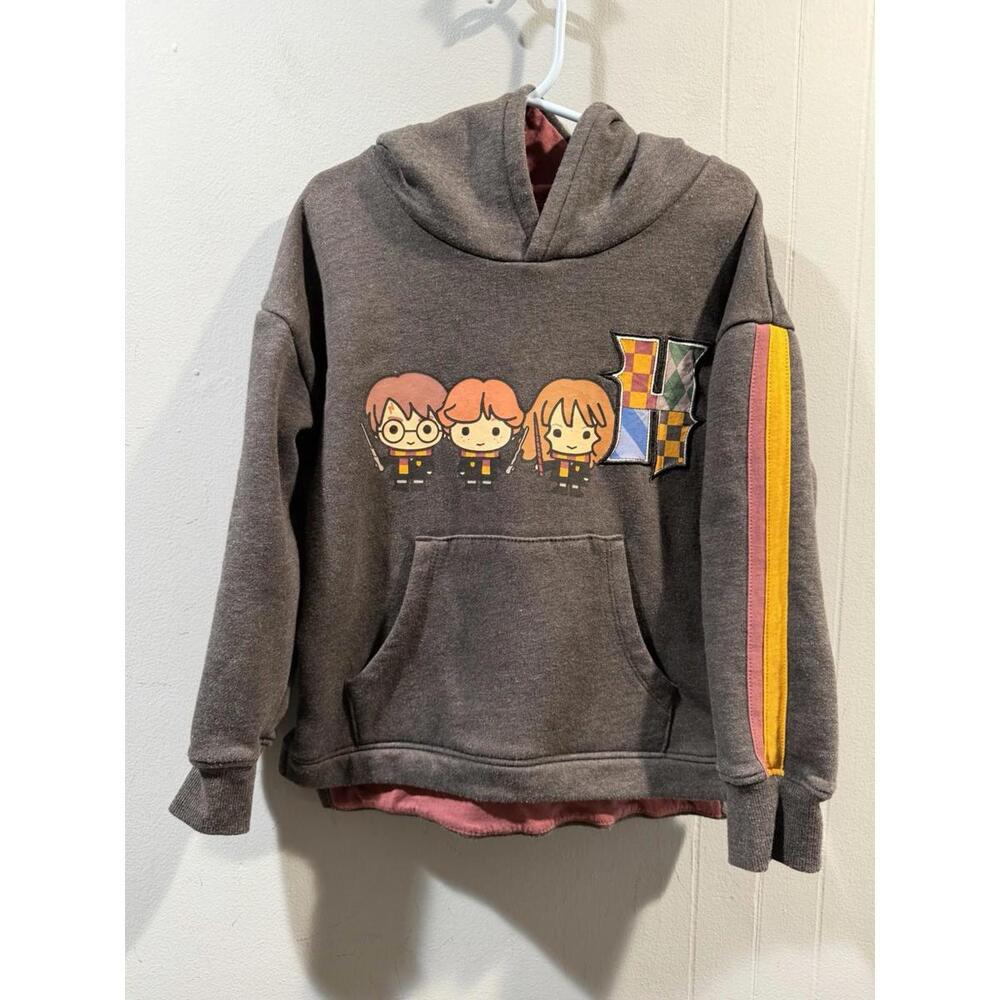 Kids Boys Harry Potter Hoodie Size 5T Gray